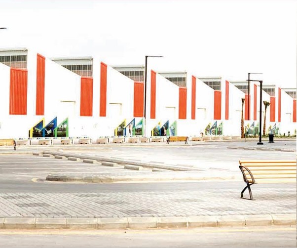 Construction supervision of superstructure of industrial northern Riyadh, Al-Qairawan Logistics fund.